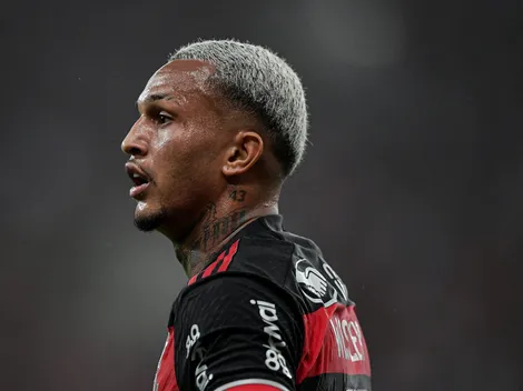 Wesley deixa provocação para o Botafogo em comemoração de título do Flamengo