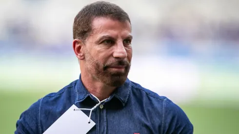Pedrinho presidente do Vasco durante partida contra o Cruzeiro no estadio Mineirao pelo campeonato Brasileiro A 2024.