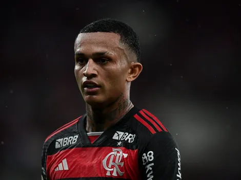 Wesley 'perde a linha' em comemoração e deixa provocação para o Botafogo