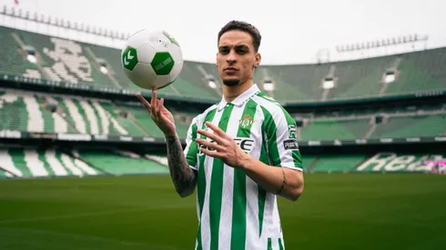 Antony, ex-jogador do São Paulo, fez sua primeira partida no Bétis e fez um grande jogo. Foto: Divulgação/Real Betis