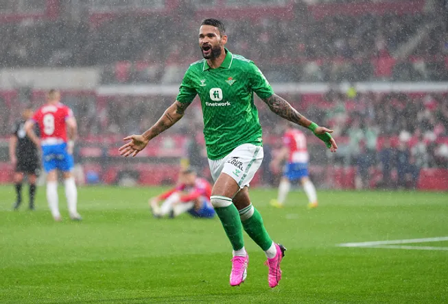 Willian José atuando no Real Bétis em 2024 – (Photo by Alex Caparros/Getty Images)