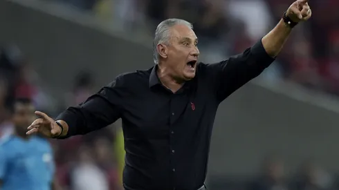 RJ – RIO DE JANEIRO – 19/09/2024 – COPA LIBERTADORES 2024, FLAMENGO X PENAROL – Tite tecnico do Flamengo durante partida contra o Penarol no estadio Maracana pelo campeonato Copa Libertadores 2024. Foto: Alexandre Loureiro/AGIF