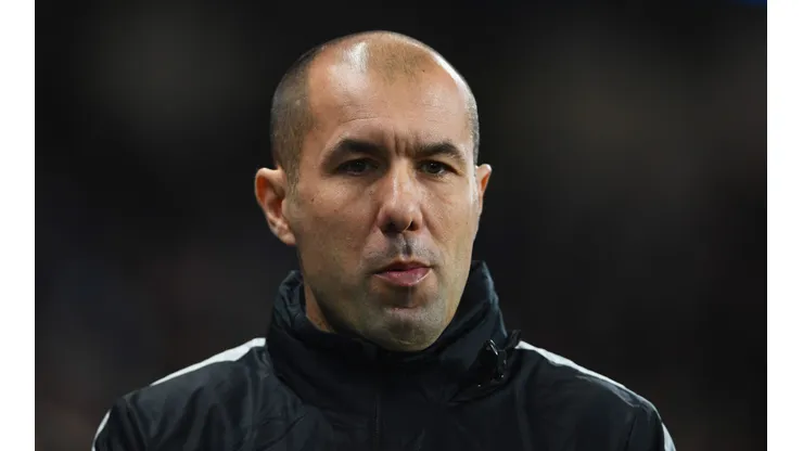 Leonardo Jardim durante confronto entre Monaco e Manchester City na Champions League 2016/17.