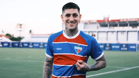Gastón Ávila, novo zagueiro do Fortaleza, falou sobre o clássico contra o Ceará. Foto: Mateus Lotif/Fortaleza EC