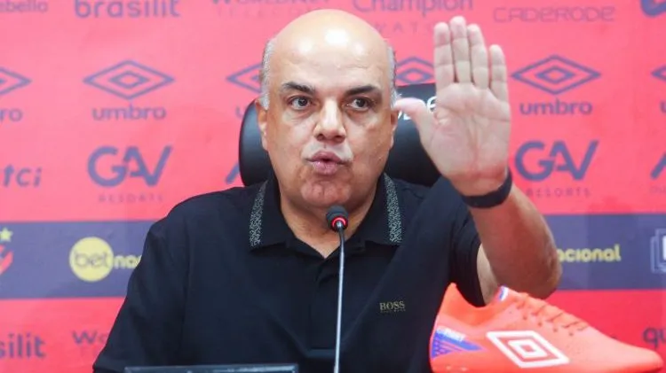 Presidente do Sport, Yuri Romão. Foto: Sandy James/DP Esportes