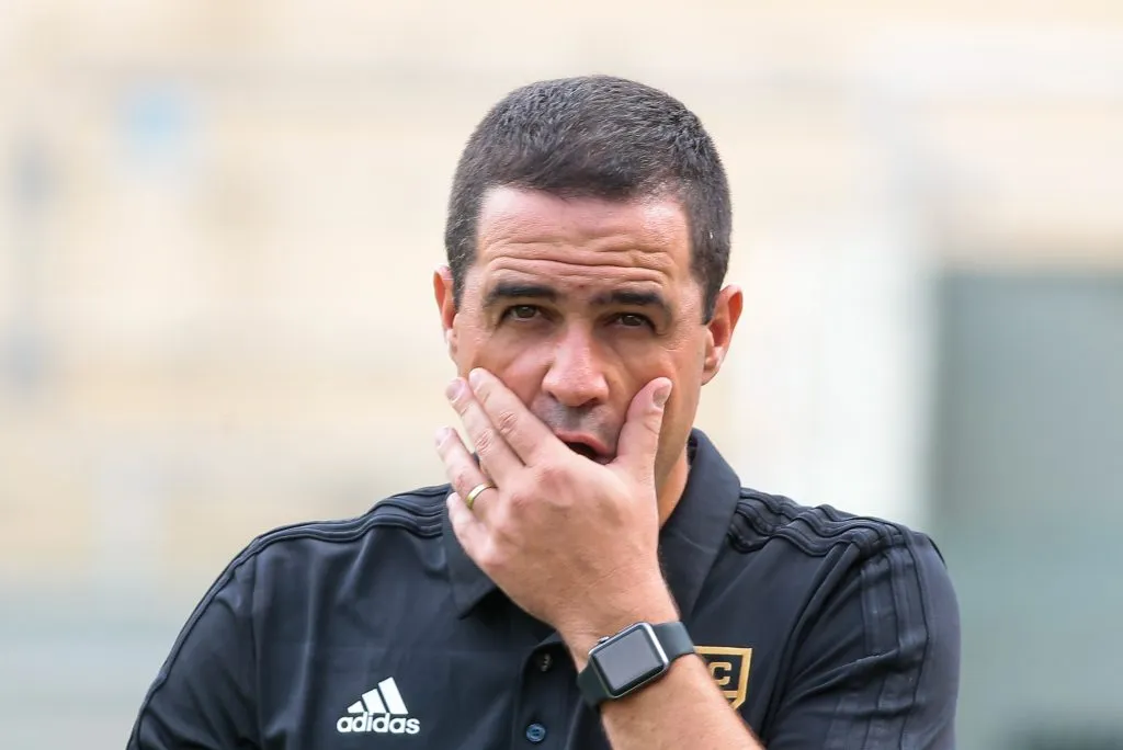 Andre Jardine tecnico do Sao Paulo durante partida contra o Santos no estadio Pacaembu pelo campeonato Paulista 2019. Foto: Marcello Zambrana/AGIF