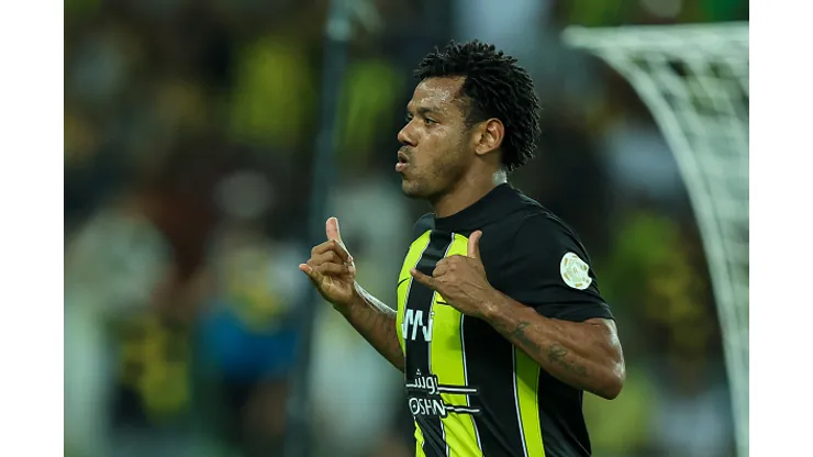 Romarinho jogando no Al-Ittihad em 2023