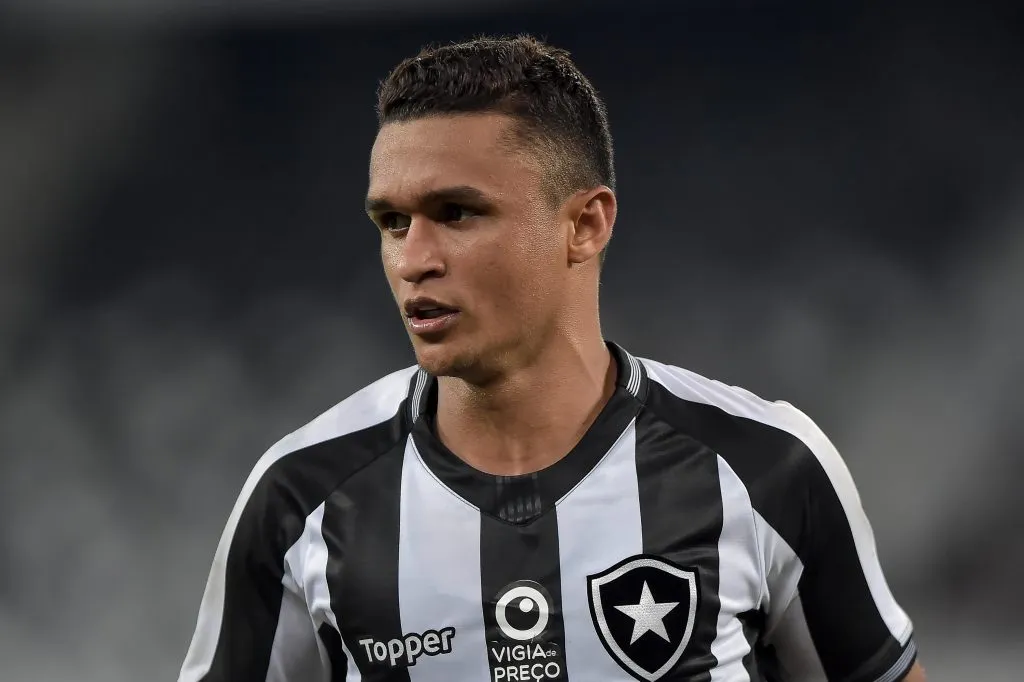 RJ – Rio de Janeiro – 04/04/2019 – Copa do Brasil 2019, Botafogo x Juventude -Erik jogador do Botafogo durante partida contra o Juventude no estadio Engenhao pelo campeonato Copa do Brasil 2019. Foto: Thiago Ribeiro/AGIF