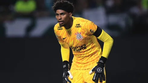 Hugo durante confronto contra o Palmeiras no Campeonato Paulista de 2025.