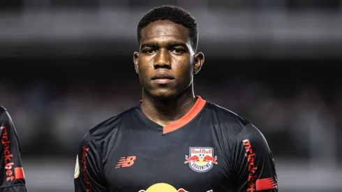 Henry Mosquera durante confronto contra o São Paulo no Brasileirão 2023.