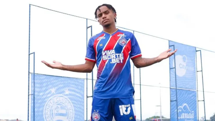 Kayky durante apresentação no Bahia - Foto: Divulgação/EC Bahia