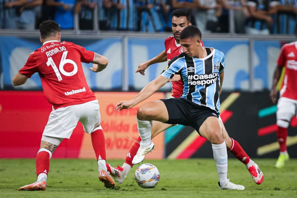 Grêmio x Internacional no Campeonato Gaúcho de 2025. Foto: Maxi Franzoi/AGIF