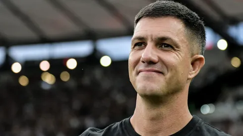 Maurício Barbieri durante confronto entre Vasco e Flamengo no Campeonato Carioca de 2023.