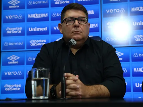 Dirigente do Grêmio rebate reclamações do Inter sobre a arbitragem e deixa indireta