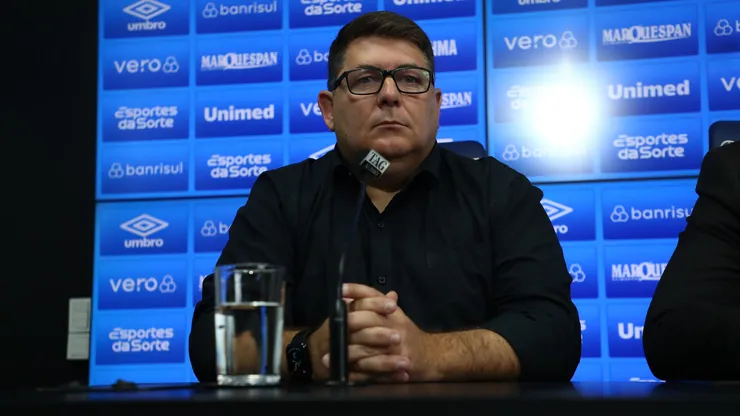 Alexandro Rossato, vice do Grêmio. FOTO: ANGELO PIERETTI / GRÊMIO FBPA