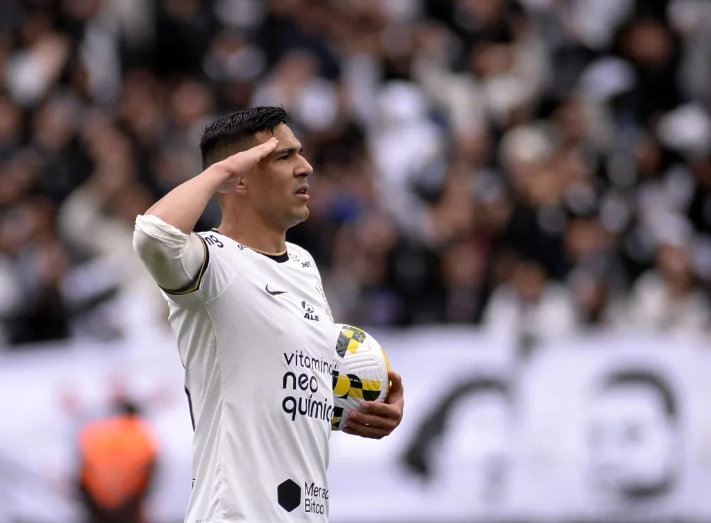Balbuena durante partida contra o Internacional no Campeonato Brasileiro de 2022. Foto: Alan Morici/AGIF