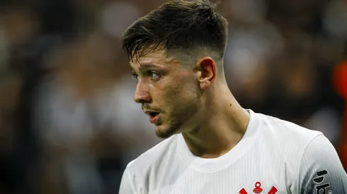 Garro jogador do Corinthians durante partida contra o Bahia no estádio Arena Corinthians pelo campeonato Brasileiro A 2024. Foto: Marco Miatelo/AGIF