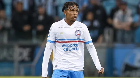 Kayky durante confronto contra o Grêmio na Copa do Brasil de 2023.
