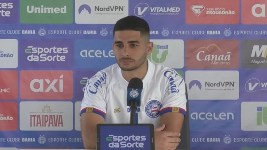 Michel Araújo durante apresentação no Bahia – Foto: Divulgação /Youtube