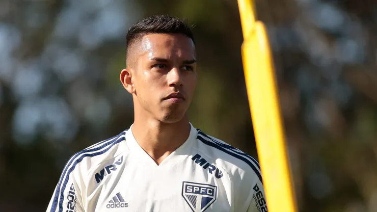 Treino do Sao Paulo - Igor Vinicius durante treino do Sao Paulo no CT Barra Funda.