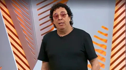 Casagrande, ex-jogador e comentarista esportivo. Foto: Reprodução/TV Globo