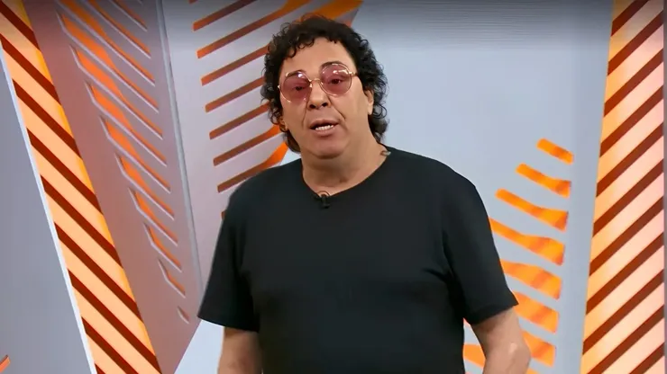 Casagrande, ex-jogador e comentarista esportivo. Foto: Reprodução/TV Globo