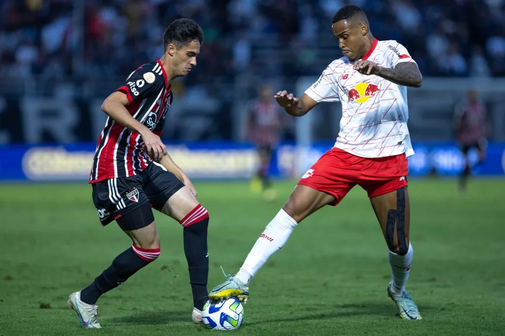 Rodriguinho atuando no São Paulo em 2023 –  Foto: Marcello Zambrana/AGIF