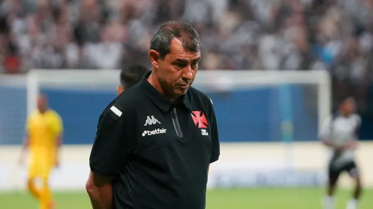 Marcelo Carille técnico do Vasco durante partida contra o Madureira no estádio Arena da Amazônia pelo campeonato Carioca 2025. Foto: Aguilar Abecassis/AGIF