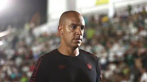 Pepa, técnico do Sport, durante a partida contra o Sousa pela 3ª rodada da Copa do Nordeste, no estádio Marizão. Foto: Paulo Paiva / Sport Recife