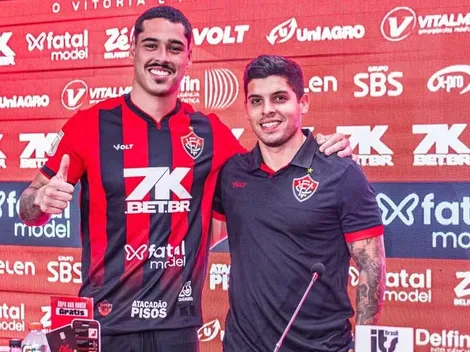 Lucas Halter é apresentado pelo Vitória e comenta erros pelo Botafogo na Supercopa