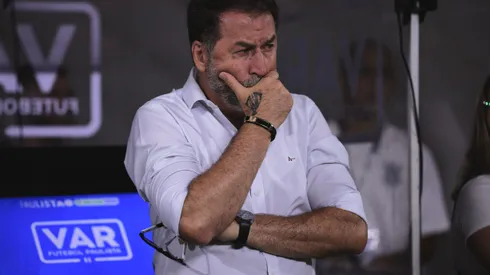 Augusto Melo durante confronto contra o Palmeiras no Paulistão 2025.