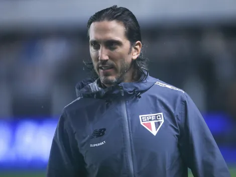 Zubeldía define provável escalação do São Paulo para encarar o Palmeiras