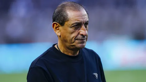 Ramón Díaz, técnico do Corinthians, durante partida contra o Portuguesa, pelo Campeonato Paulista 2025. Foto: Marco Miatelo/AGIF