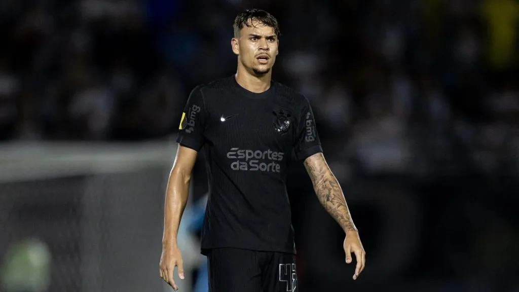 João Pedro Tchoca, zagueiro do Corinthians. Foto: Rodrigo Gazzanel / Agência Corinthians