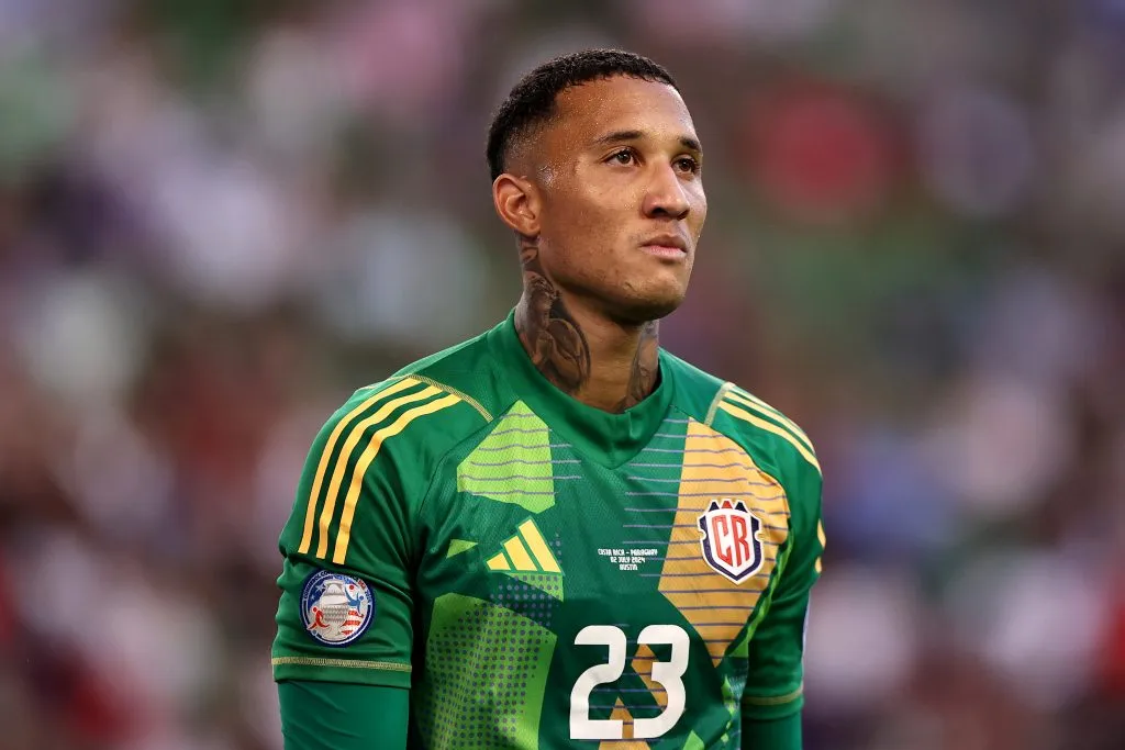 AUSTIN, TEXAS – JULY 02: Patrick Sequeira of Costa Rica looks on during the CONMEBOL Copa America 2024 Group D match between Costa Rica and Paraguay at Q2 Stadium on July 02, 2024 in Austin, Texas. (Photo by Omar Vega/Getty Images)