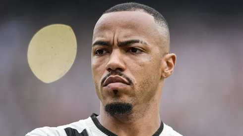 Marlon Freitas jogador do Botafogo durante partida contra o Sao Paulo no estadio Engenhao pelo campeonato Brasileiro A 2024.