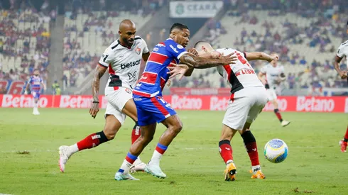 Marinho durante Fortaleza x Vitória, pelo Brasileirão Série A 2024 – Foto: Baggio Rodrigues/AGIF