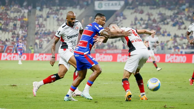 Marinho durante Fortaleza x Vitória, pelo Brasileirão Série A 2024 - Foto: Baggio Rodrigues/AGIF
