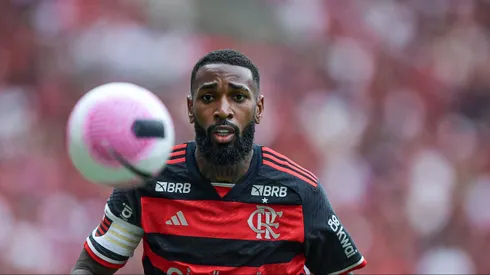 RJ – RIO DE JANEIRO – 26/10/2024 – BRASILEIRO A 2024, FLAMENGO X JUVENTUDE – Gerson jogador do Flamengo durante partida contra o Juventude no estadio Maracana pelo campeonato Brasileiro A 2024. Foto: Thiago Ribeiro/AGIF