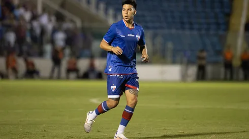 Pol Fernández em ação pelo Fortaleza – Foto: Baggio Rodrigues/AGIF