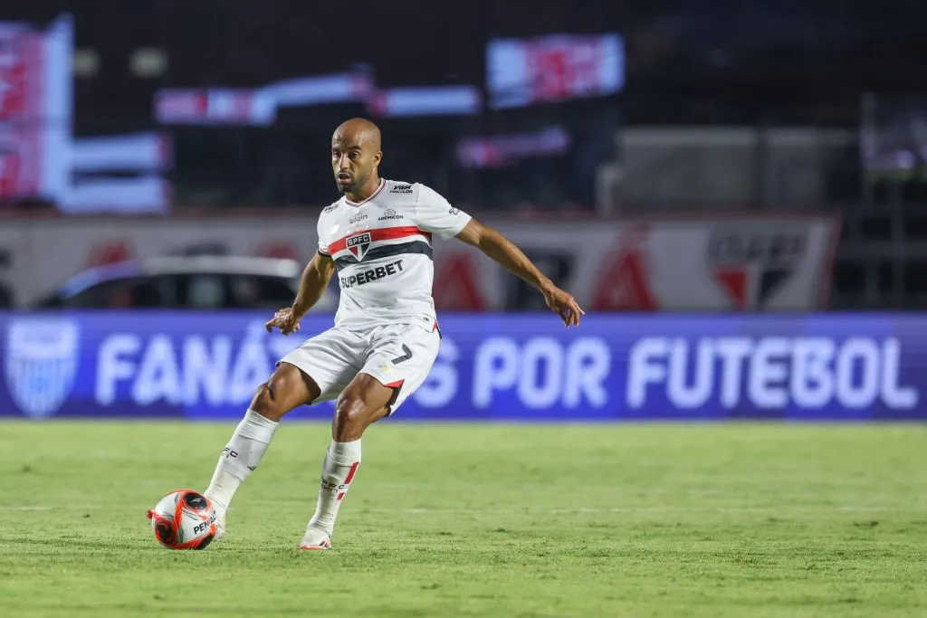 Lucas mandou a real - Foto: Marcello Zambrana/AGIF.