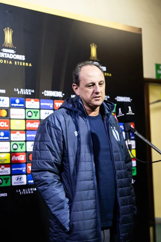 Rogério Ceni, técnico do Bahia, em entrevista na Libertadores (Imagem: Letícia Martins/EC Bahia)