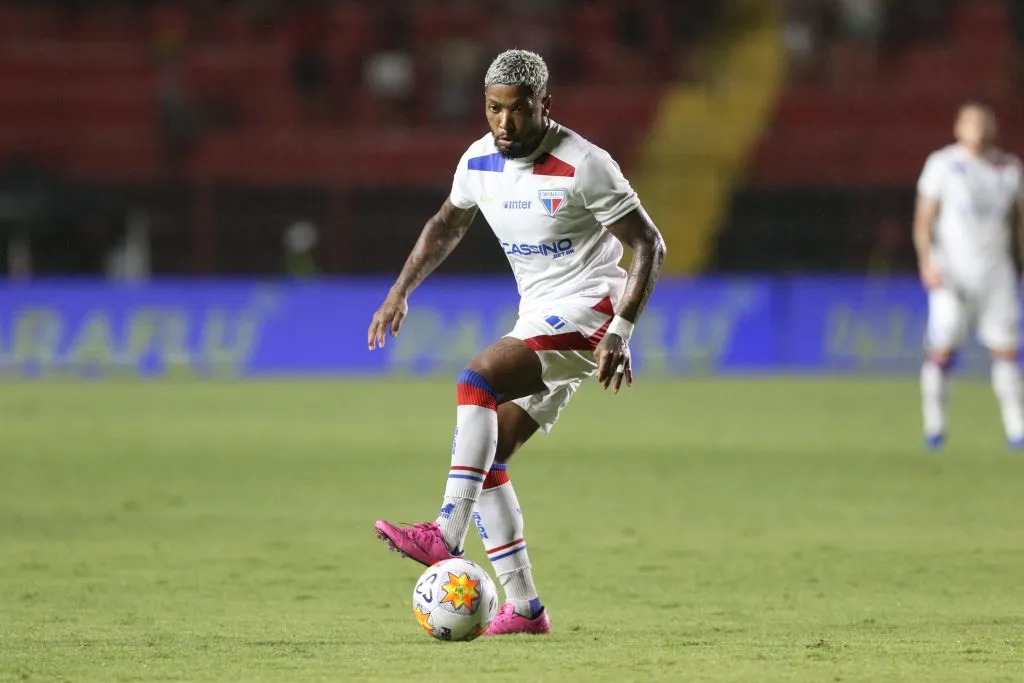 Marinho durante a partida entre Sport e Fortaleza na Copa do Nordeste de 2025. Foto: Marlon Costa/AGIF
