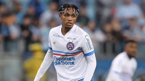 Kayky durante confronto entre Grêmio e Bahia na Copa do Brasil de 2023.