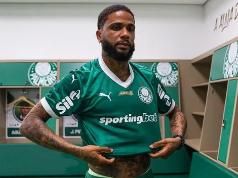 Micael é apresentado e manda recado 'forte' para torcida do Palmeiras