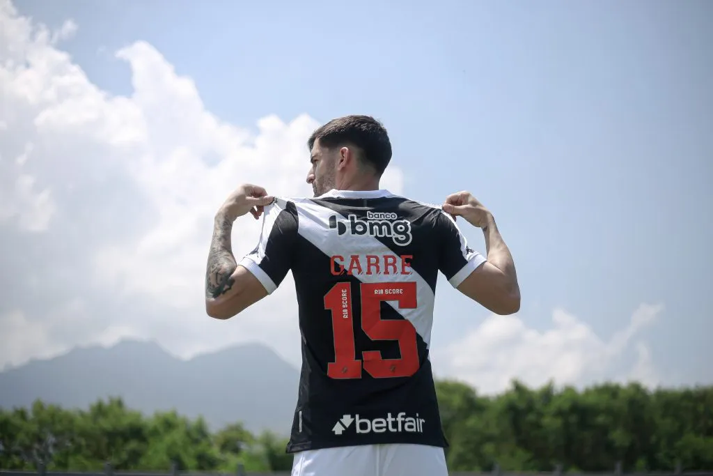Garré, novo reforço do Vasco. Foto: Matheus Lima/Vasco