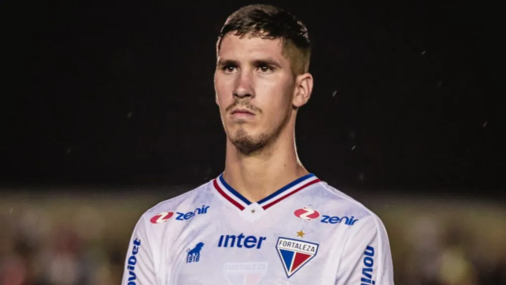 Tomás Cardona em ação pelo Fortaleza – Foto Mateus Lotif/Fortaleza EC