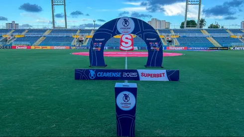 Vista geral do estadio Presidente Vargas (CE) para partida entre Fortaleza e Cariri pelo campeonato Cearense 2025. Foto: Baggio Rodrigues/AGIF