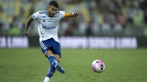William jogador do Cruzeiro durante partida contra o Fluminense no estadio Maracana pelo campeonato Brasileiro A 2024.