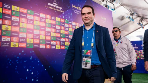 Foto: Mateus Lotif / Fortaleza EC – Marcelo Paz antes de partida na Sul-Americana de 2024.